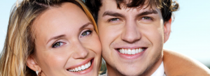Couple smiling image